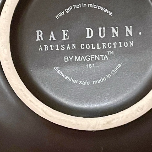 Rae Dunn Halloween 2pc BLACK tasting bowls set: SPOOKY & BEWARE Near Mint Cond - Picture 6 of 6